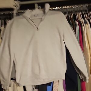 Light Gray Quarter Zip